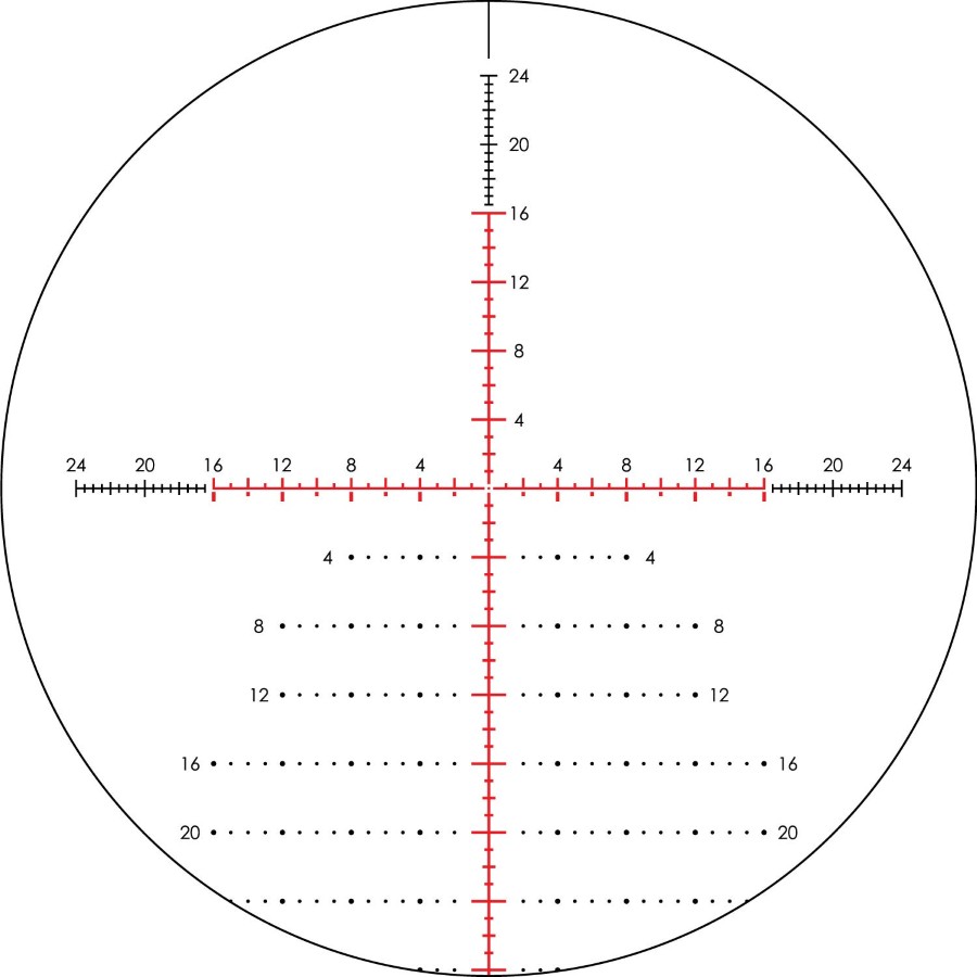 Vortex Viper® HD 5-25x50 FFP VMR-4 (MRAD) Reticle | 30mm Tube