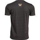 Vortex Men's T-Shirt: Charcoal Heather Full Tine, Size Medium
