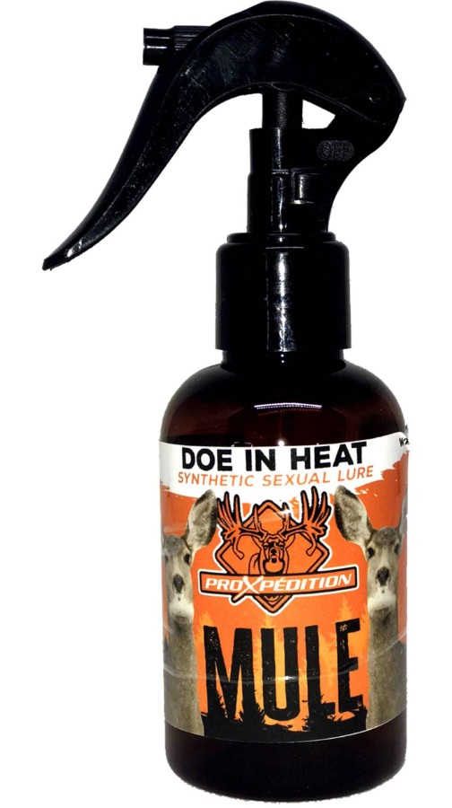 ProXpedition DE-S4F Synthetic Deer Lure, Doe In Heat, 120ml Pump Spray Bottle 
