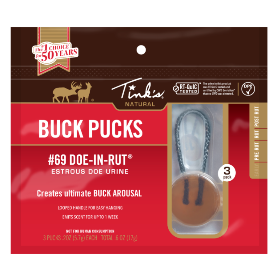 TINKS BUCK PUCKS #69 DOE IN RUT