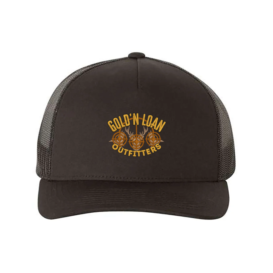 Gold'N Loan Outfitters Trucker Cap-Black