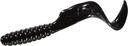 Mister Twister 4T10-3 4" Twister Tail 10Pcs Black 
