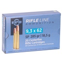 Prvi Partizan PPU 9.3x62mm Ammunition 285 Grain SP 